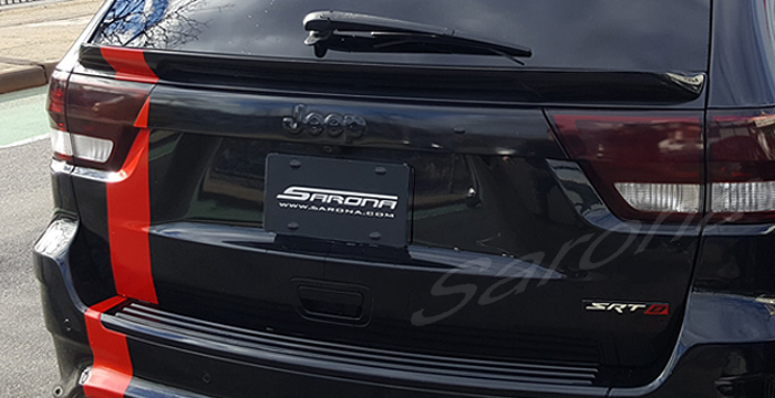 Custom Jeep Grand Cherokee  SUV/SAV/Crossover Trunk Wing (2011 - 2013) - $290.00 (Part #JP-005-TW)